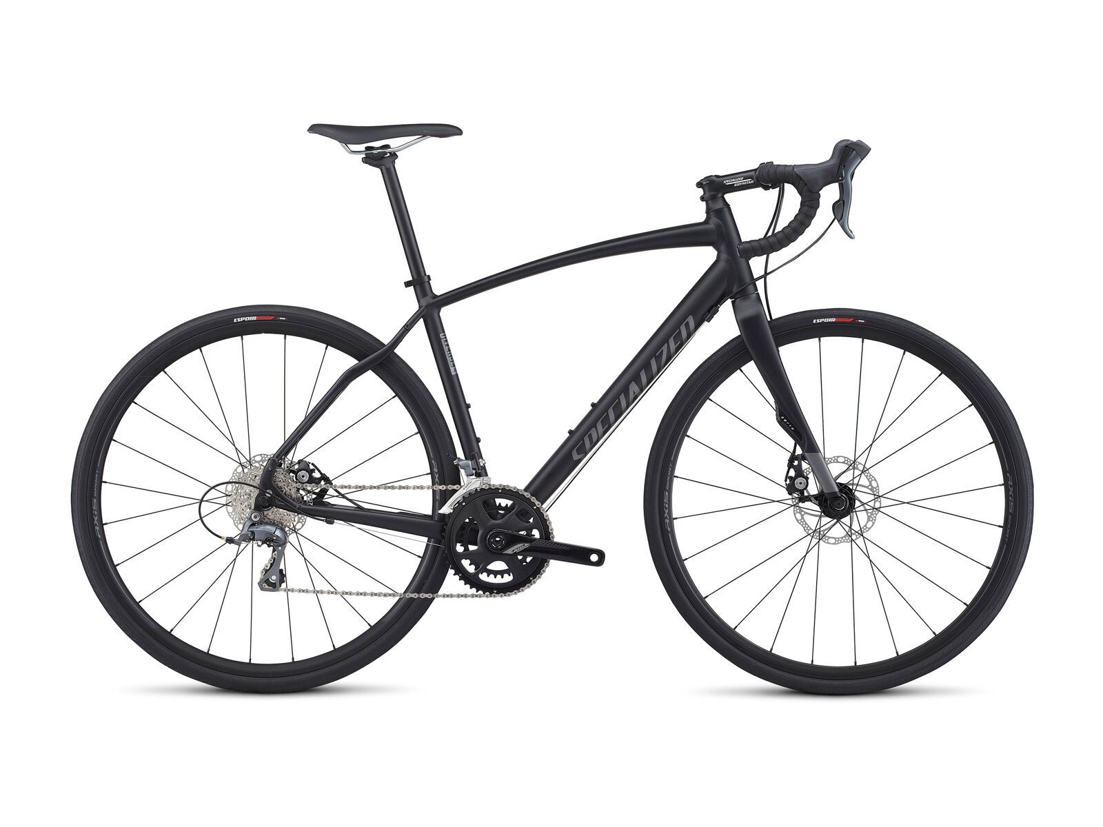 *** 2. Wahl *** Specialized Diverge A1 CEN 2017, black/charcoal - Rennrad | Größe 58 cm - Bild 1