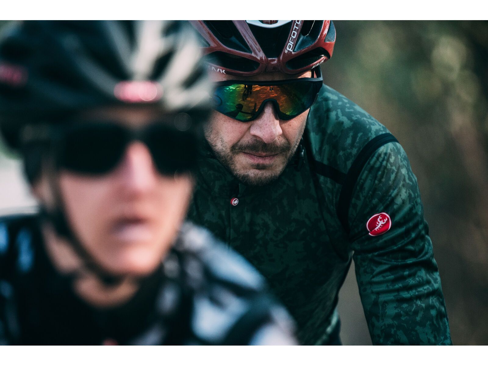 Castelli Perfetto RoS Long Sleeve, military green/black - Bild 14
