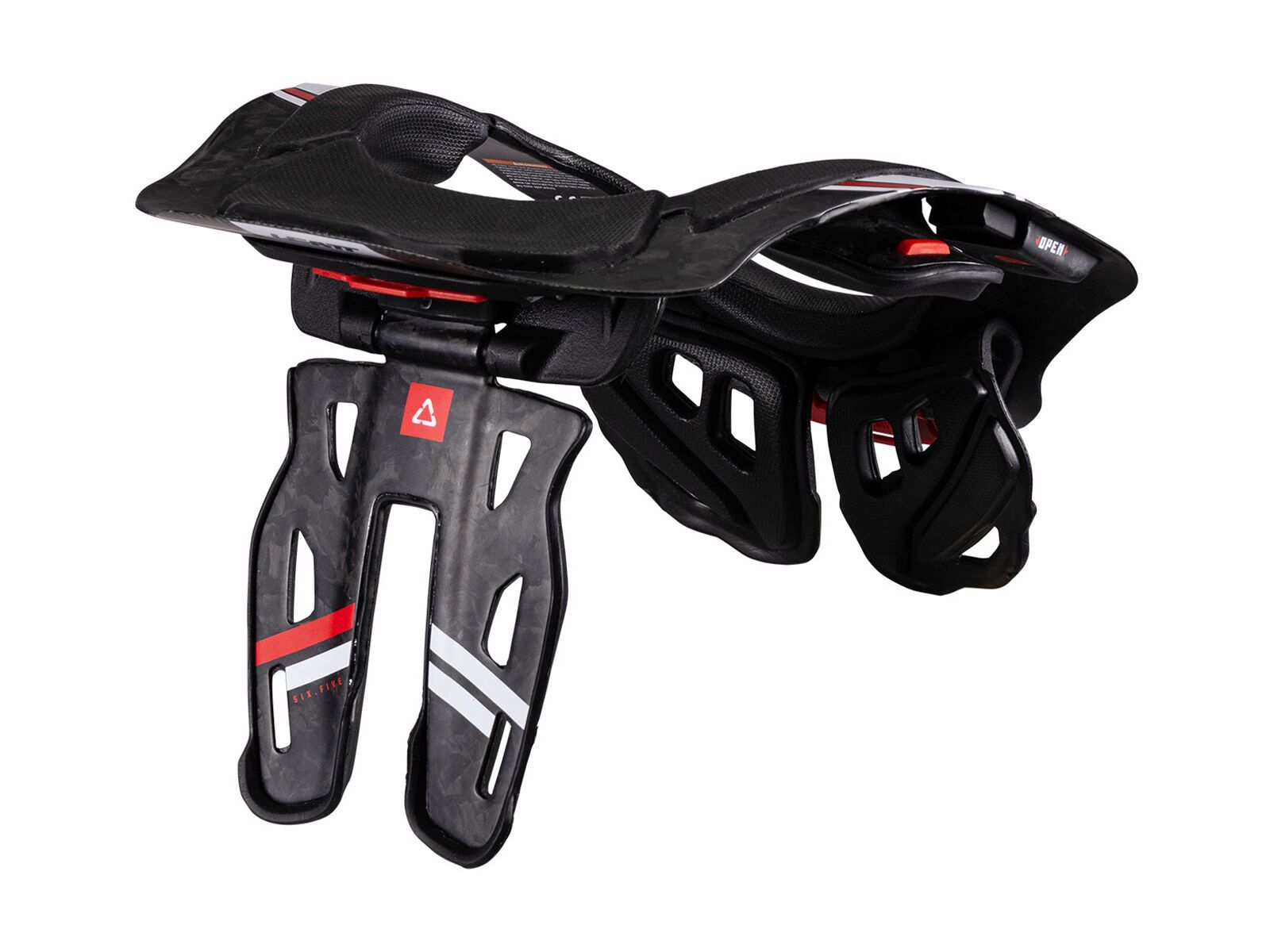 Leatt Neck Brace 6.5 Carbon, black/white - Bild 2
