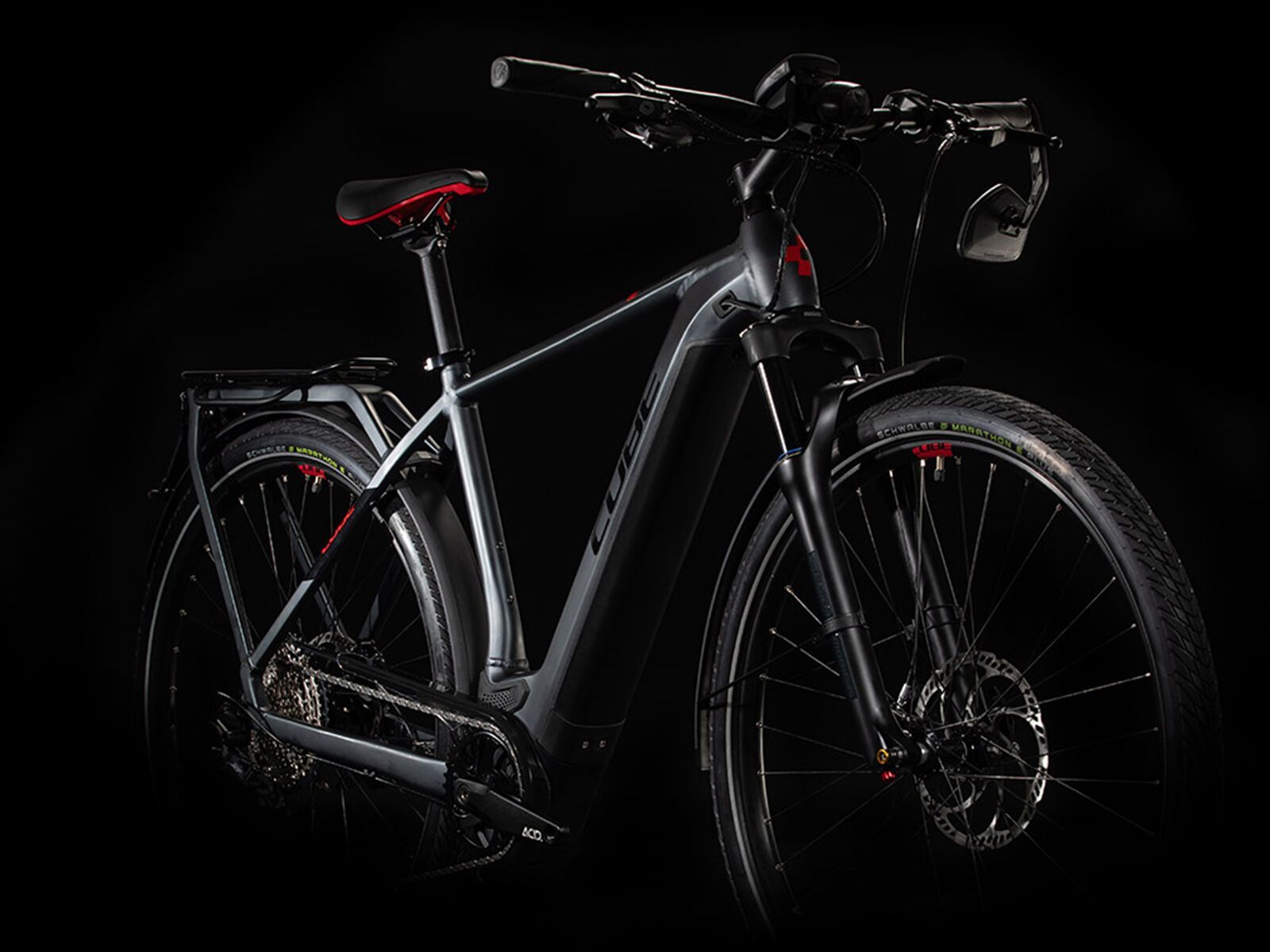 Cube Kathmandu Hybrid 45, iridium´n´red - Bild 2