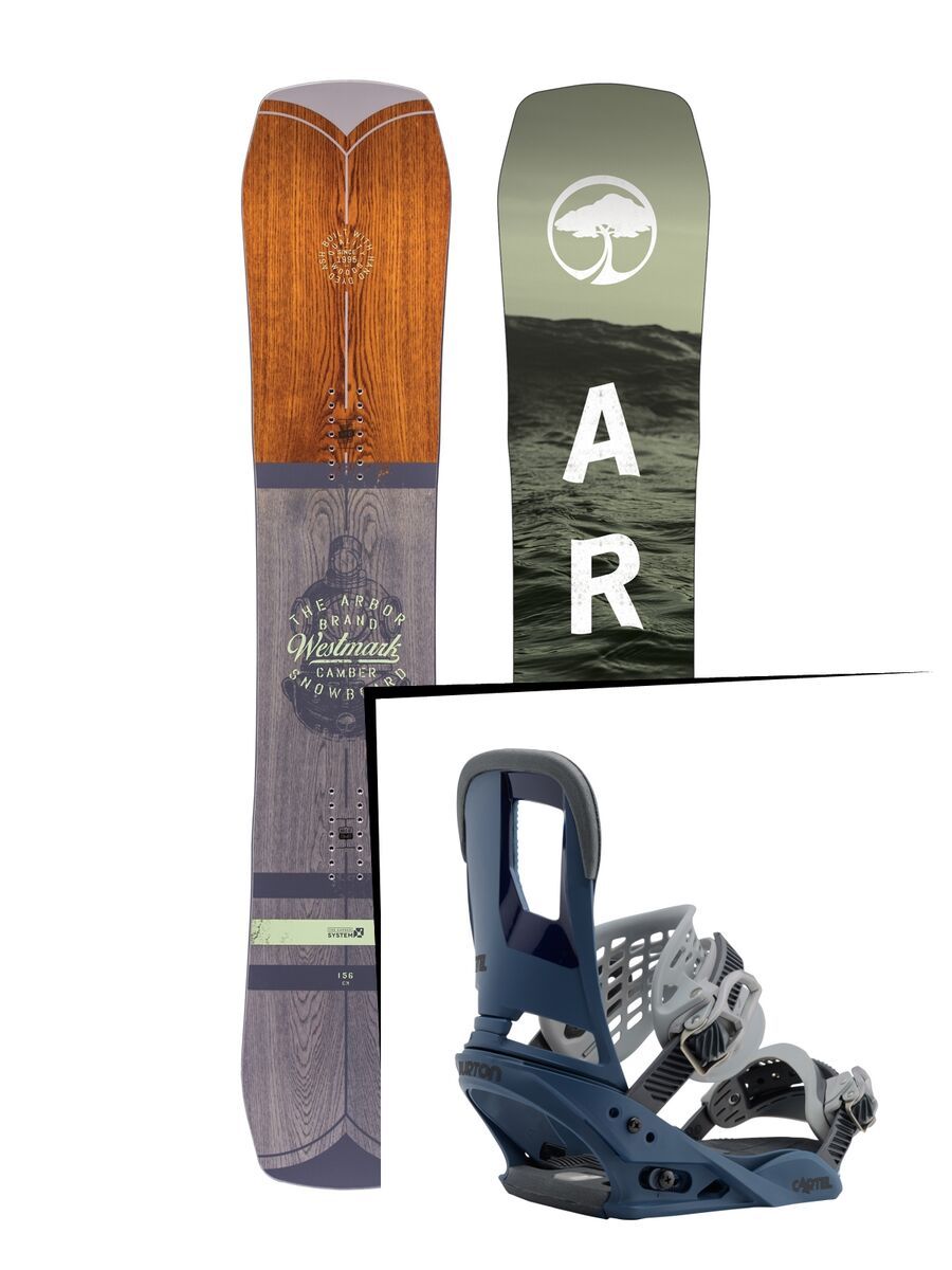 Set: Arbor Westmark Camber 2017 + Burton Cartel (1712706S) - Bild 1