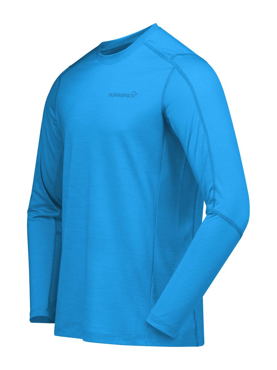 Norrona falketind equaliserUll Long Sleeve M's, brilliant blue - Bild 2