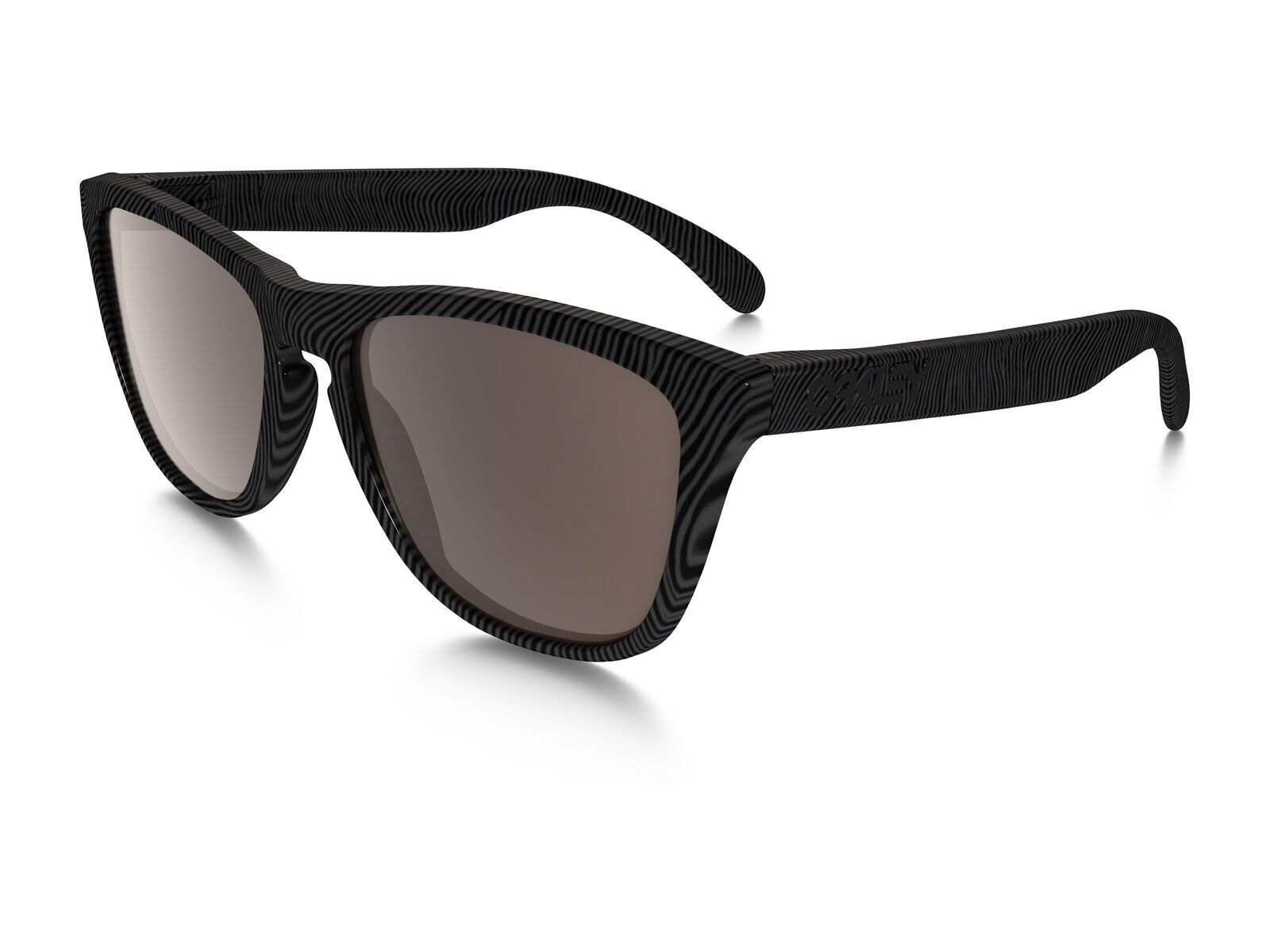 Oakley Frogskins Fingerprint, dark grey/Lens: warm grey - Bild 1