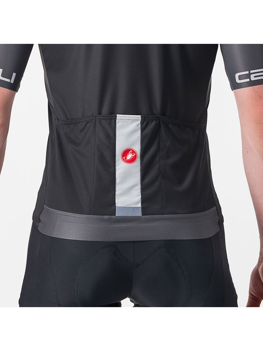 Castelli Entrata VI Jersey, light black/dark gray-ivory - Bild 4