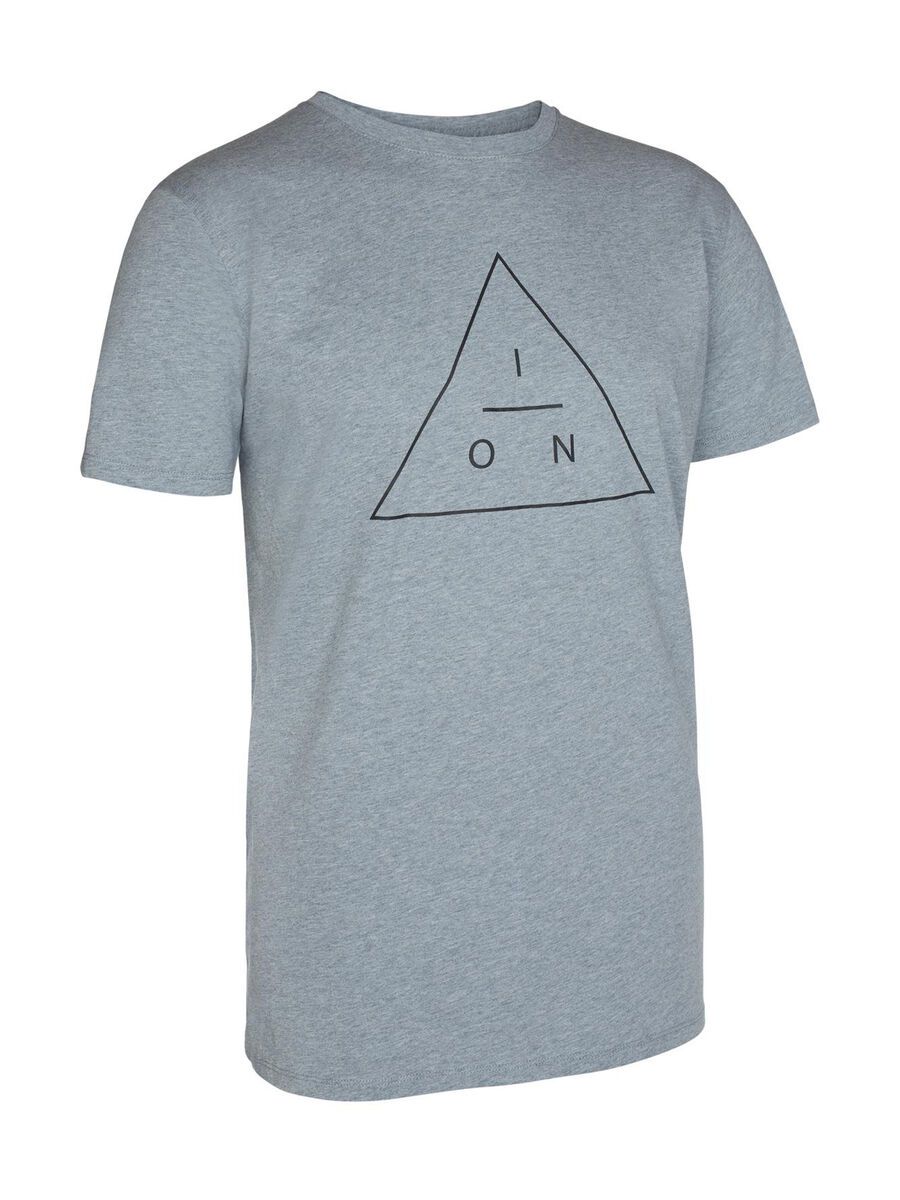 ION Tee SS Triangle, stone grey melange - Bild 1