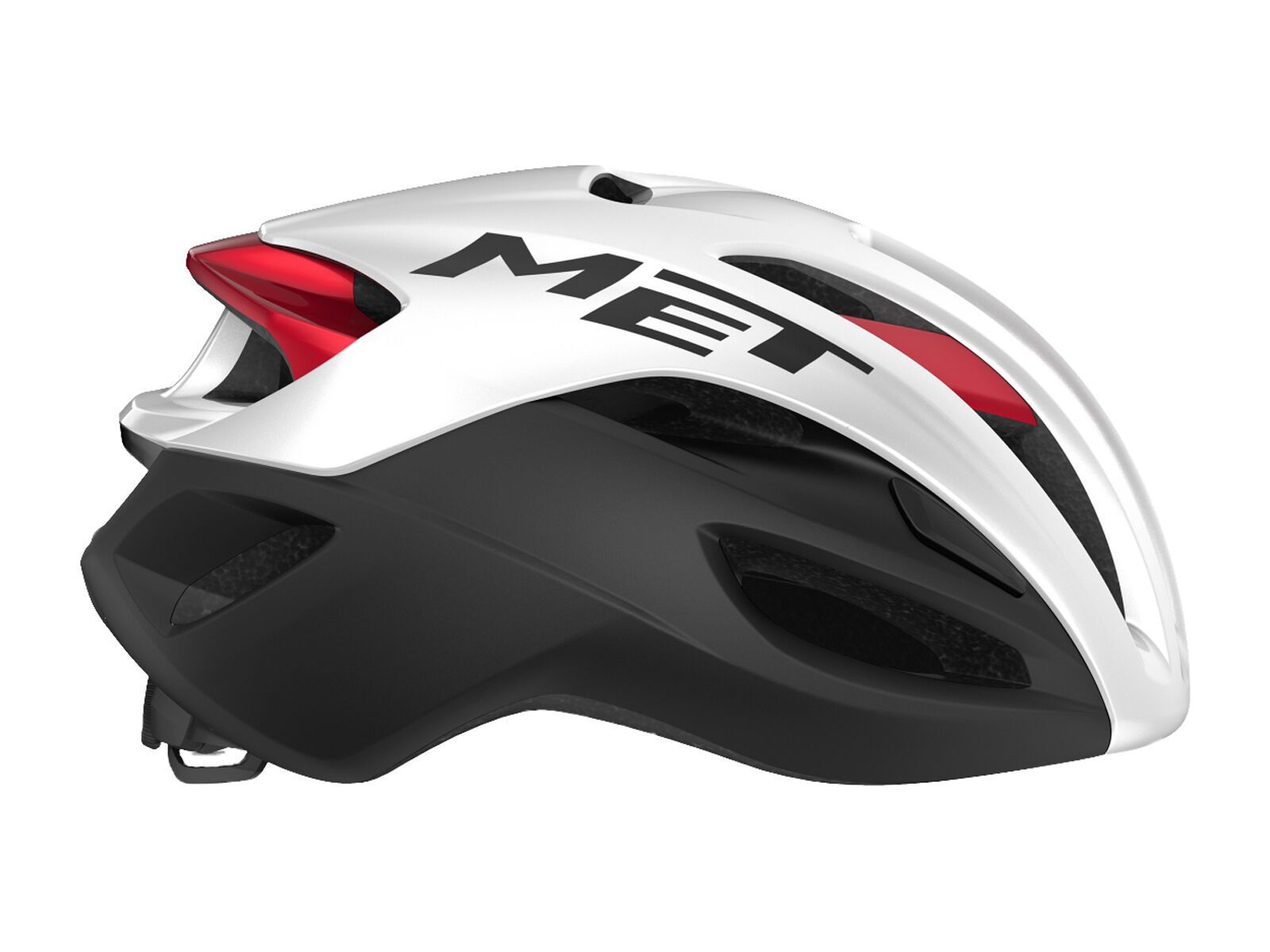 MET Rivale MIPS, white black red metallic/matt glossy - Bild 2