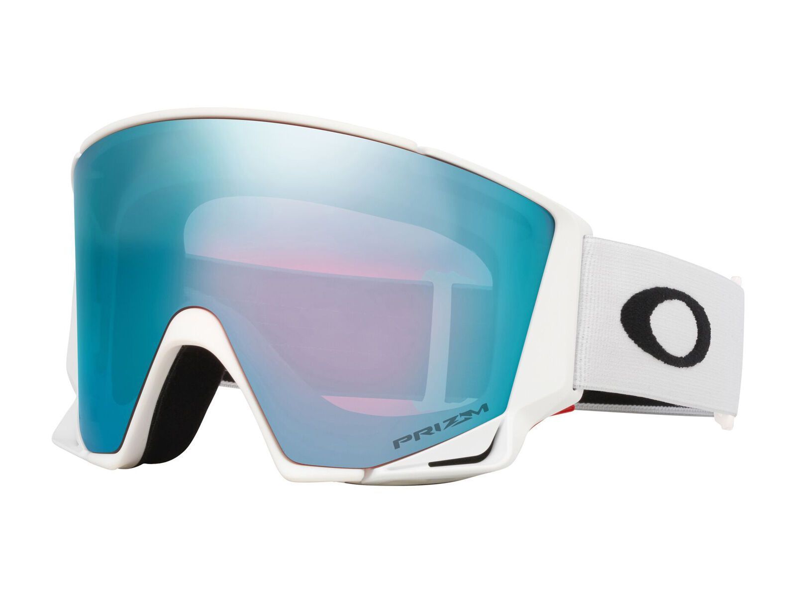 Oakley Flow Scape L, Prizm Snow Sapphire Iridium & Iced / matte white - Bild 2
