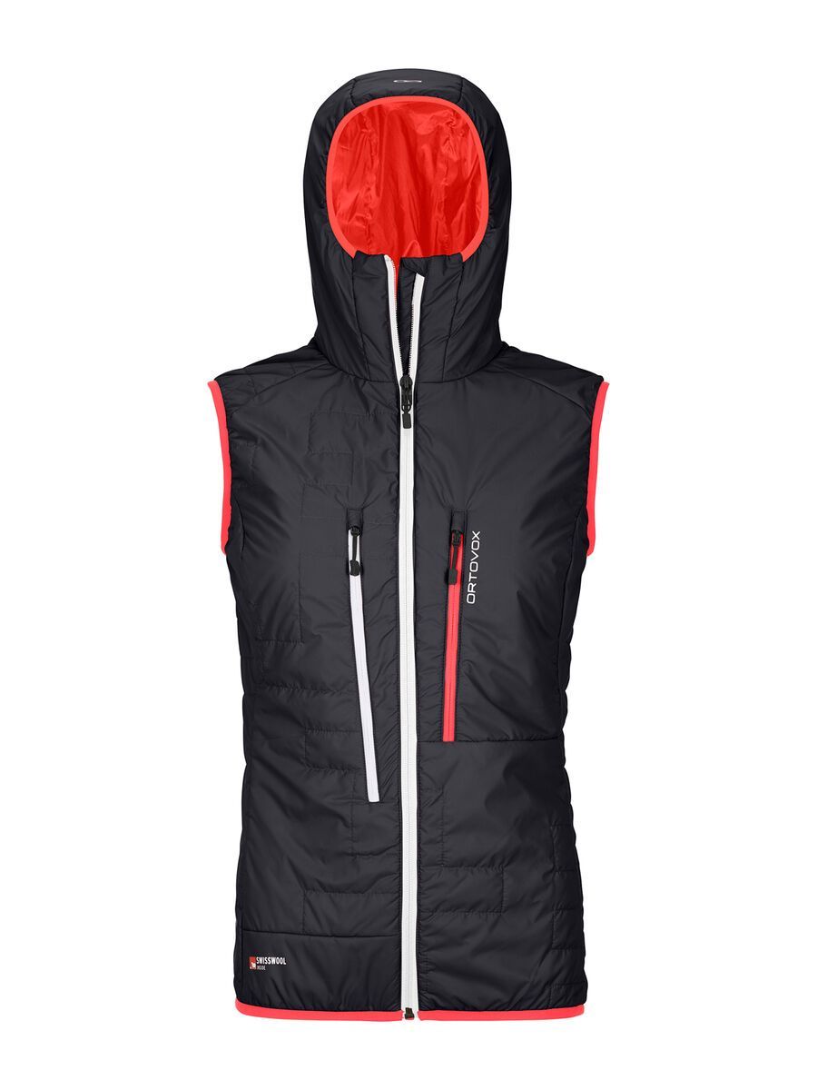 Ortovox Swisswool Piz Boè Vest W, black raven - Bild 1