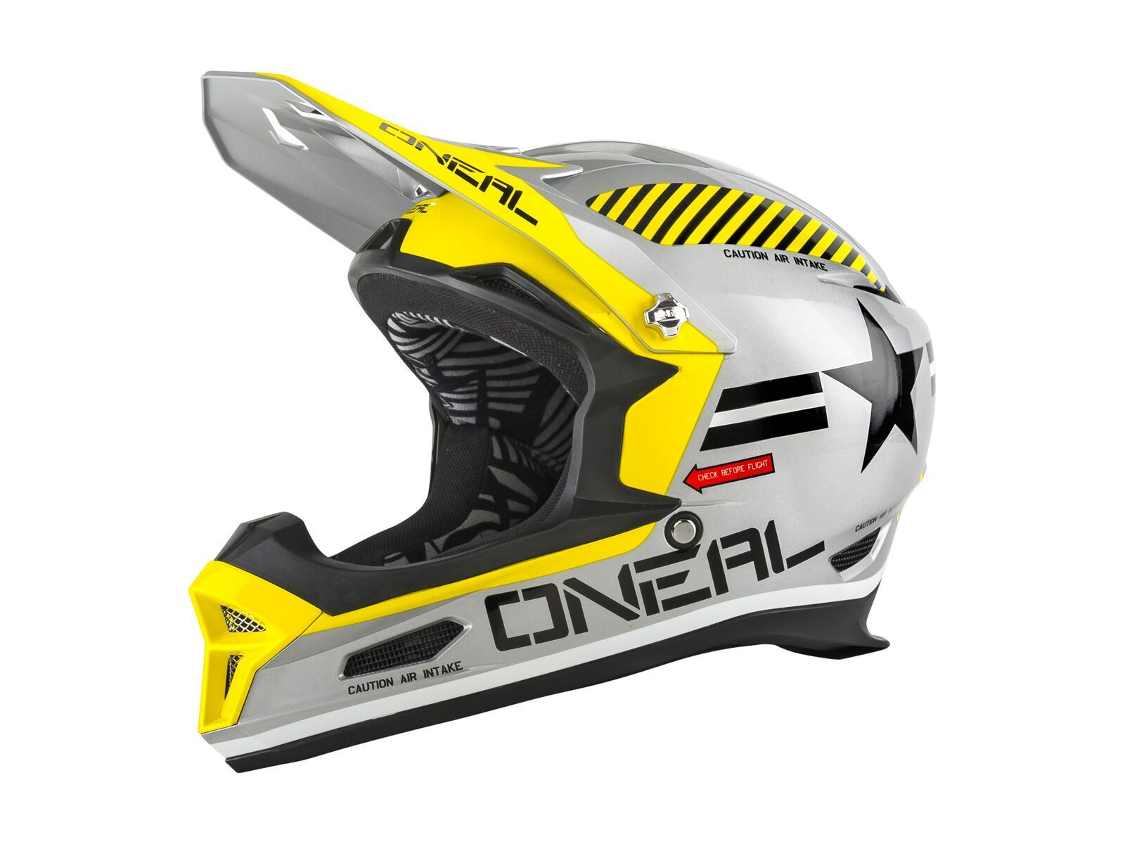 ONeal Fury RL Helmet Afterburner, silber - Bild 1