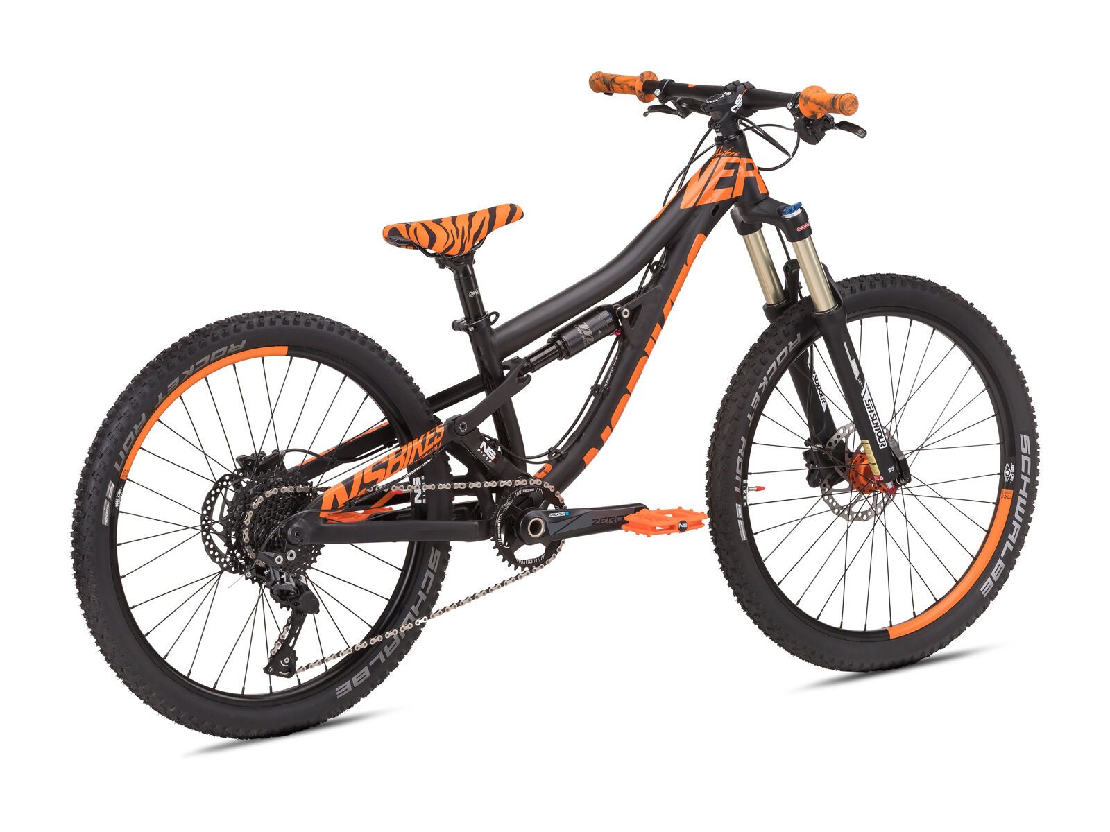 NS Bikes Nerd JR, black/orange - Bild 3