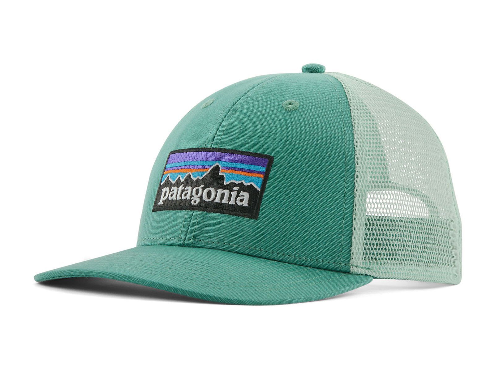 Patagonia P-6 Logo LoPro Trucker Hat, heartleaf green - Bild 1