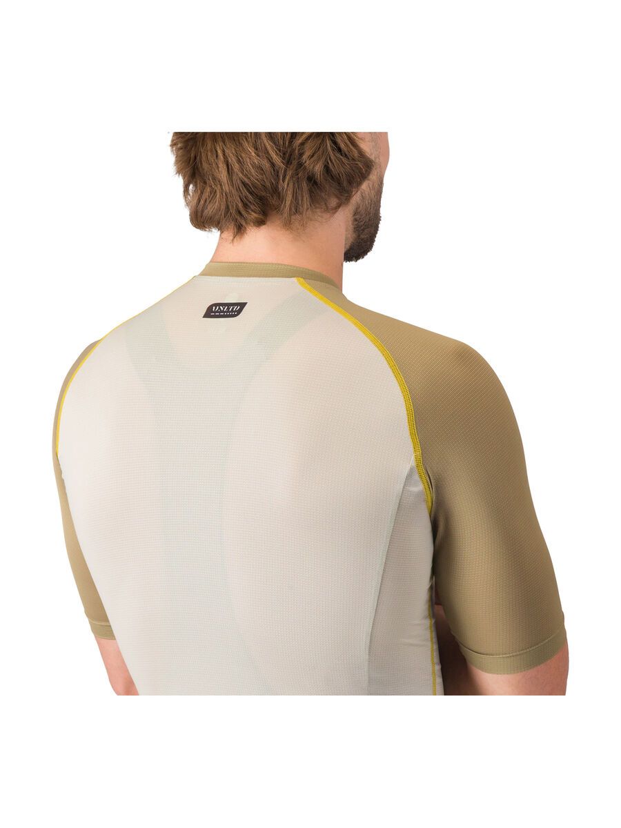Castelli Unlimited Endurance 3 Jersey, silver moon/elmwood/mango moji - Bild 6