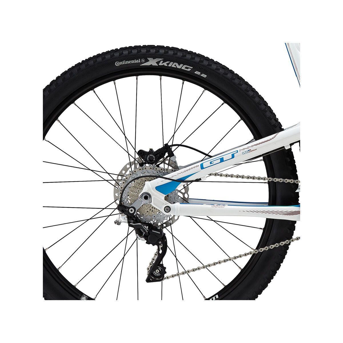 GT Helion Expert 27.5, gloss white - Bild 4