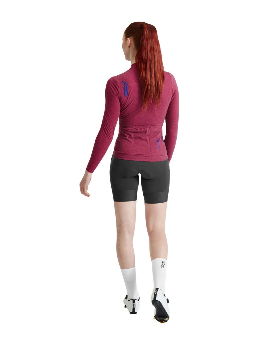 Le Col Womens ARC Merino Long Sleeve Jersey, grape - Bild 7