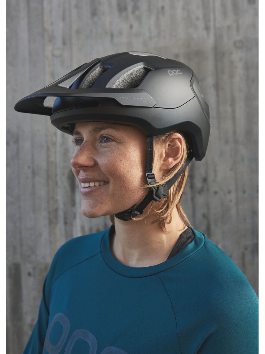 POC Axion, uranium black matt - Bild 5