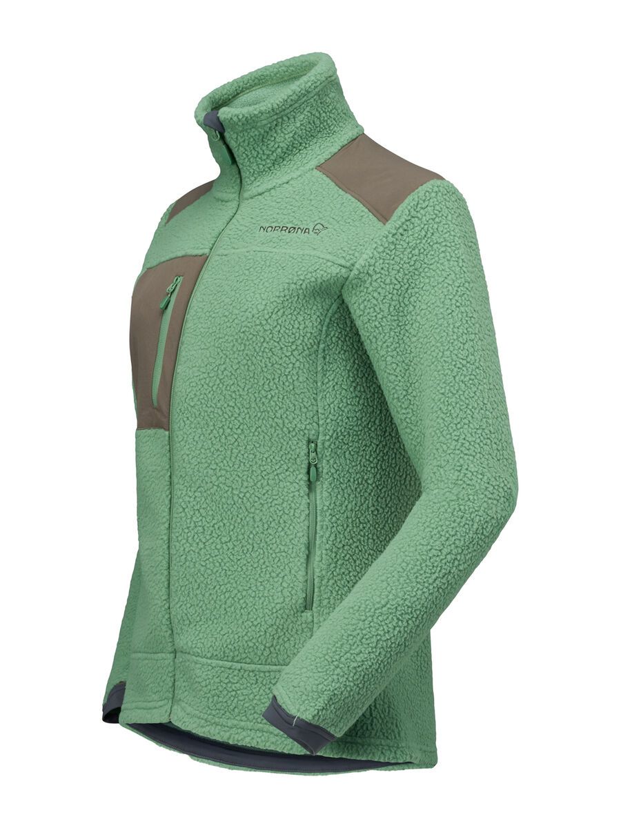Norrona trollveggen warm3 Jacket W's, dark ivy - Bild 3