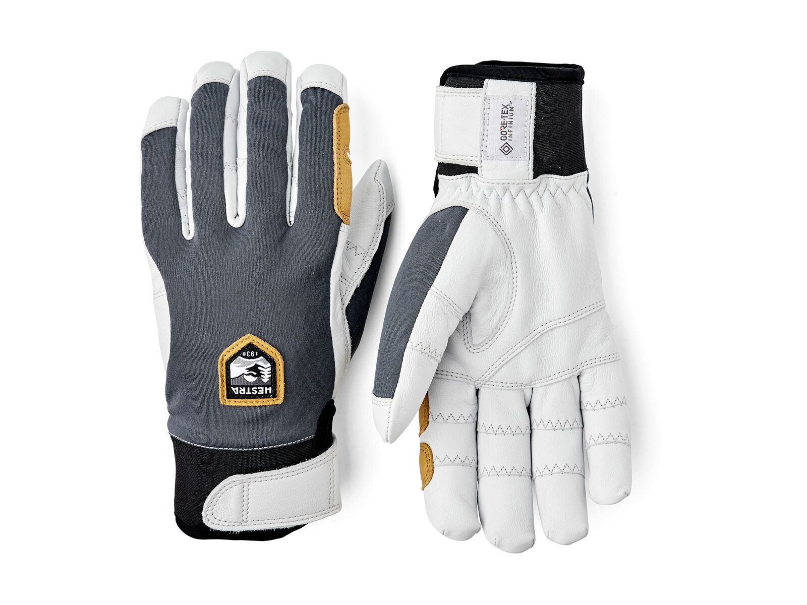 Hestra Ergo Grip Active 5 Finger, grey/offwhite - Bild 1