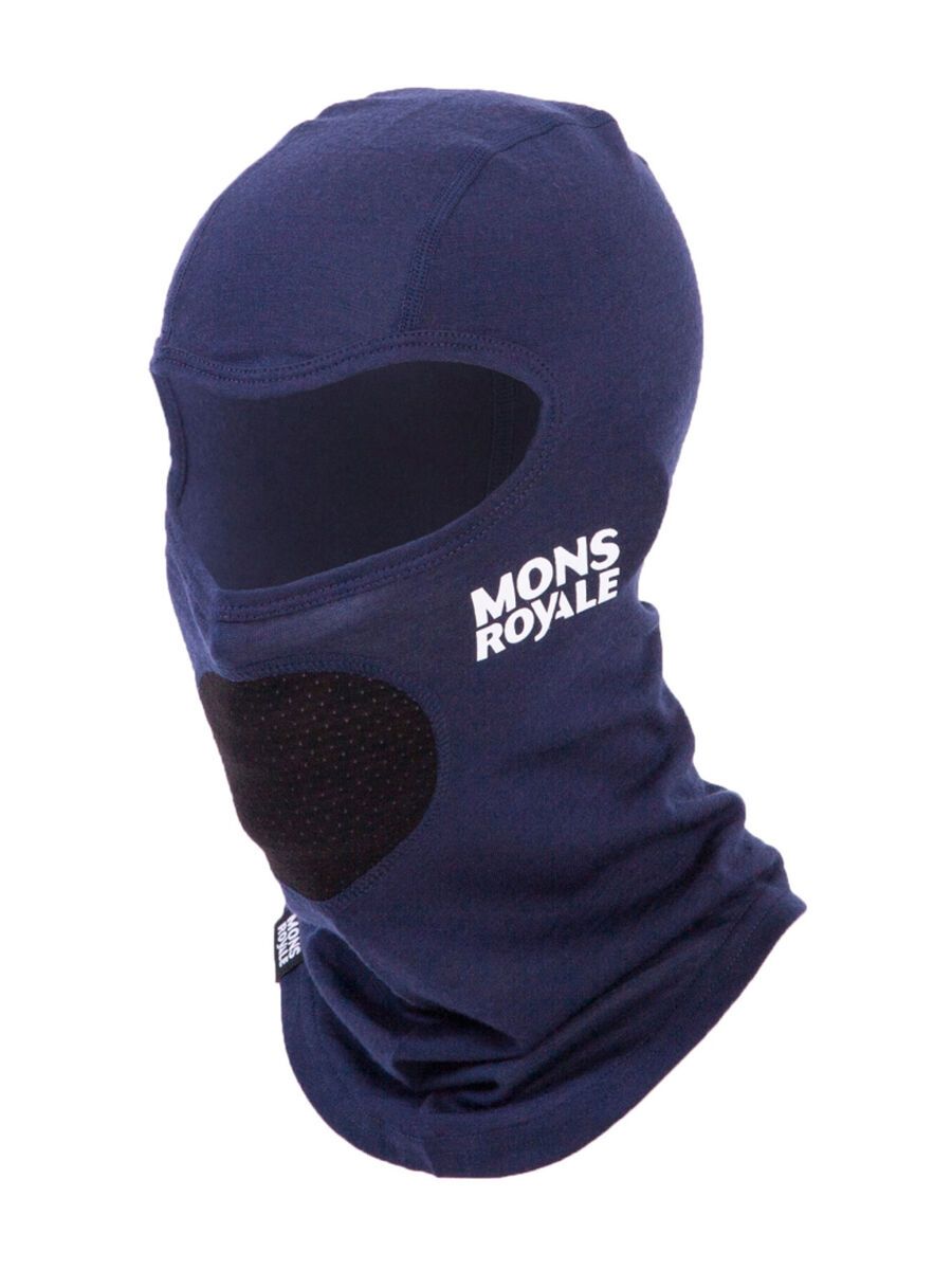 Mons Royale Tech Balaclava, black navy - Bild 1