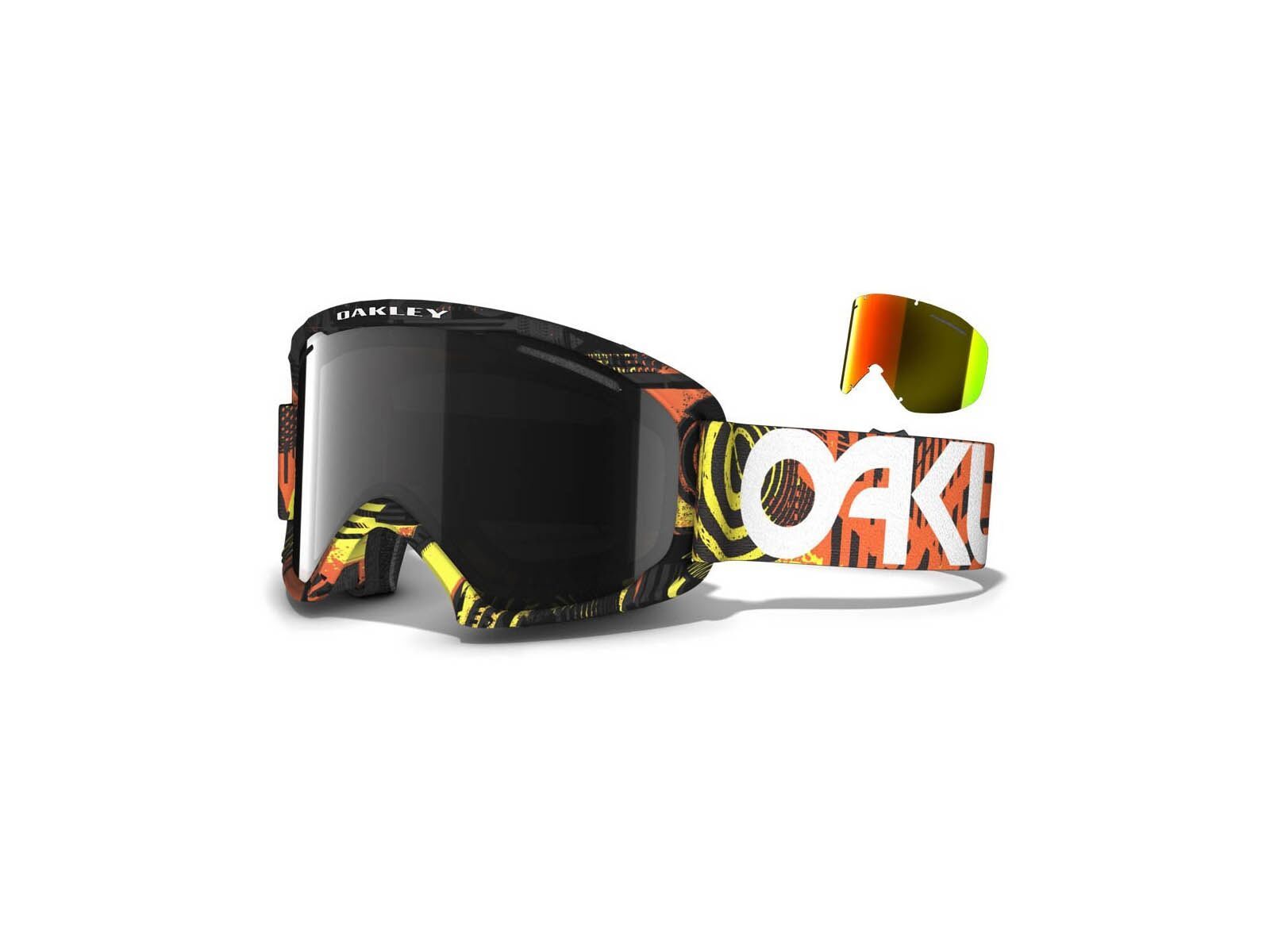 Oakley O2 XL Core Account Exclusive, Factory Pilot Solar Orange/Dark Grey & Fire Iridium - Bild 1