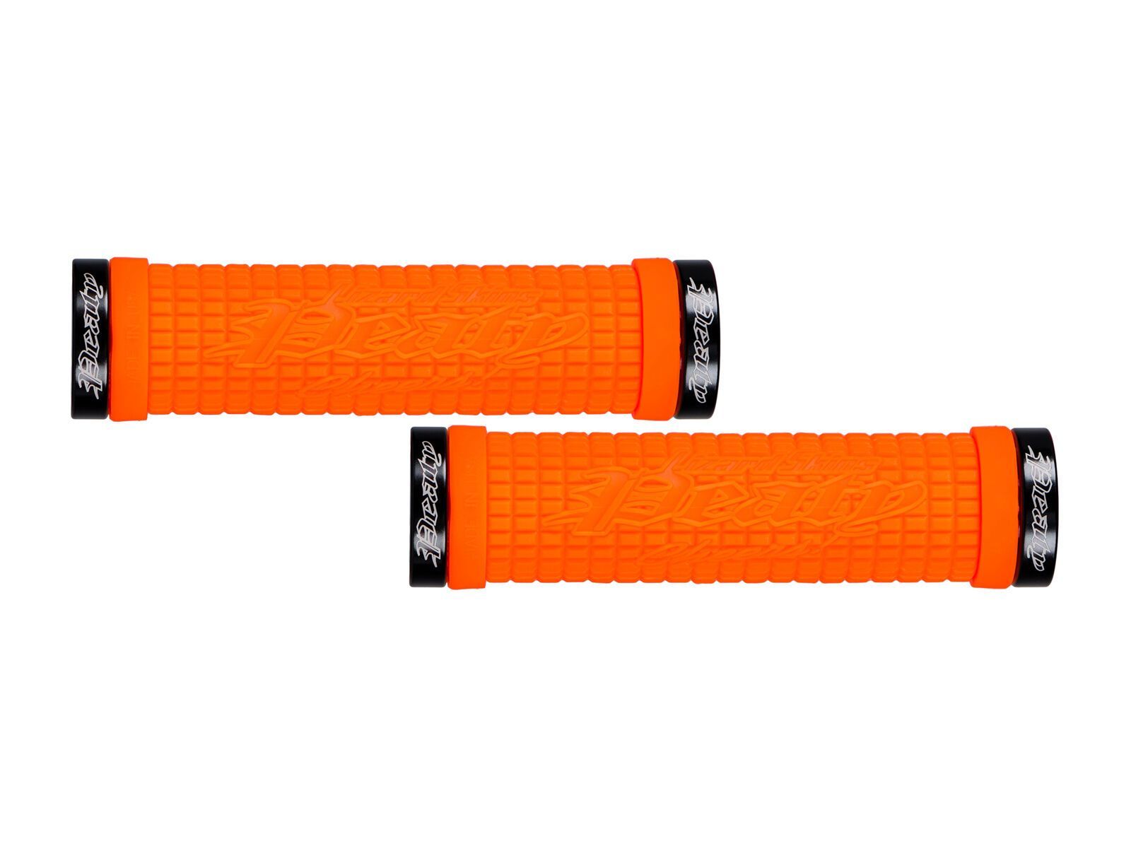 Lizard Skins Peaty Cheers Lock-On Grips, tangerine/black - Bild 1