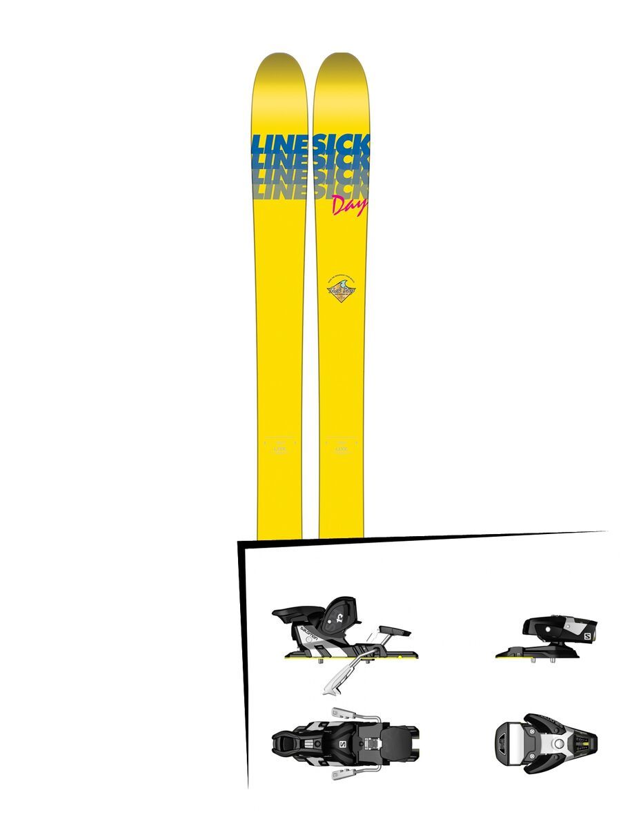 Set: Line Sick Day 110 2017 + Salomon STH2 WTR 13 (1456104) - Bild 1