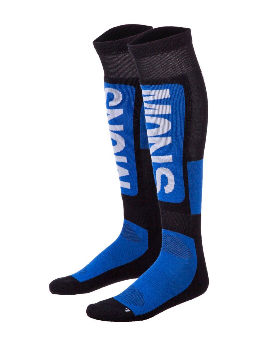 Mons Royale Men's Tech Snow Sock, bay blue black grey - Bild 1