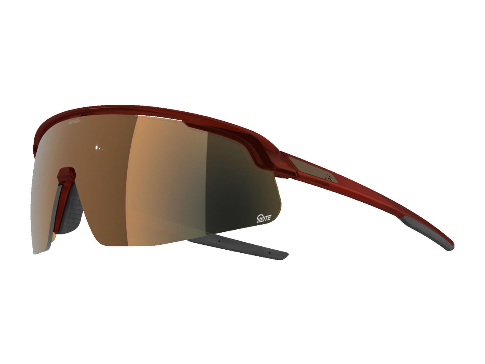 Alpina Turbo Pro S Q-Lite, Gold Mirror / red-translucent matt - Bild 4