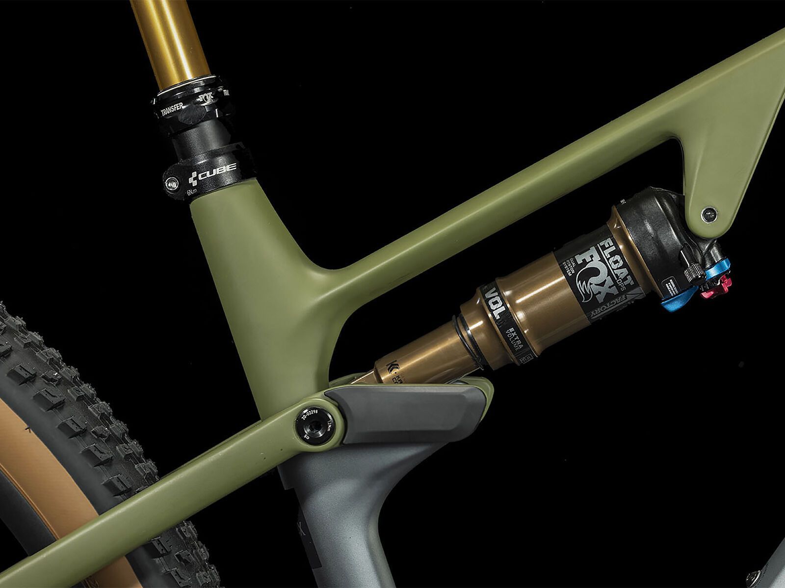 Cube AMS ONE11 C:68X TM 29, flashgrey´n´olive - Bild 4