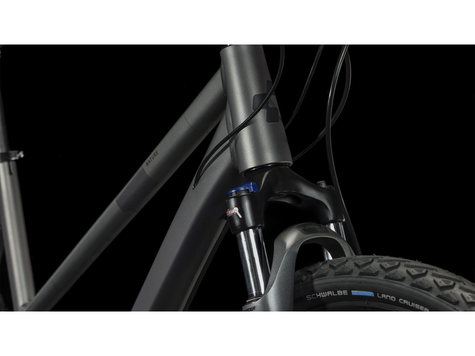 Cube Nature Trapeze, graphite´n´black - Bild 5