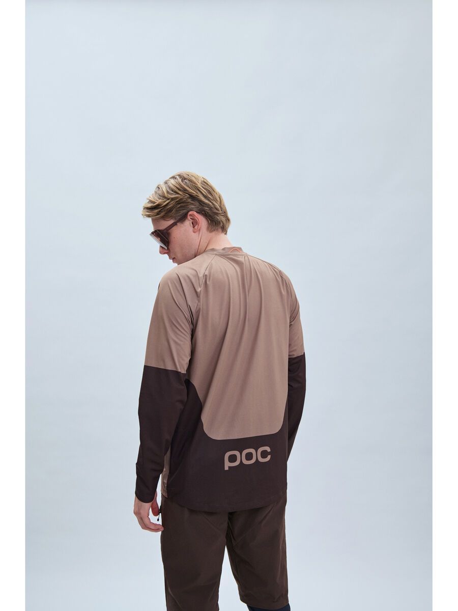 POC M's Essential MTB LS Jersey, jasper brown - Bild 4