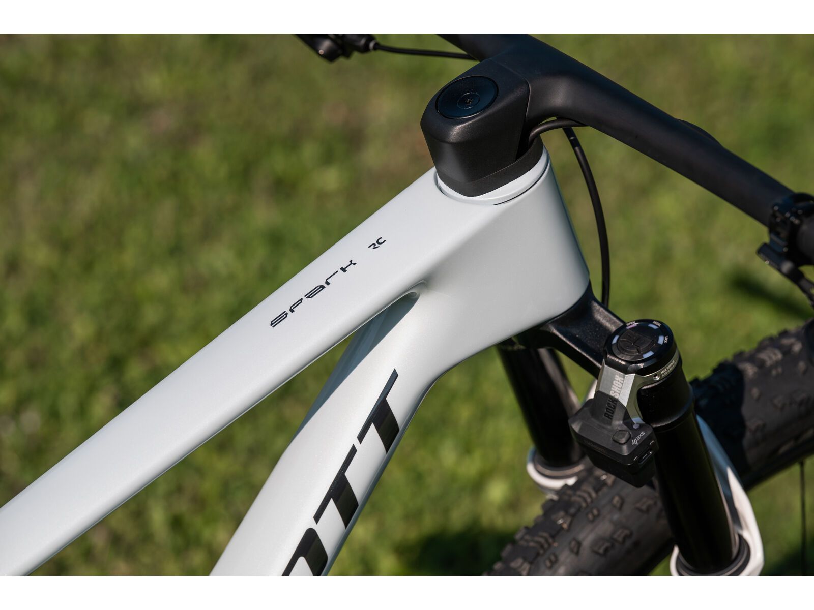 Scott Spark RC World Cup, cumulus white/carbon black - Bild 17