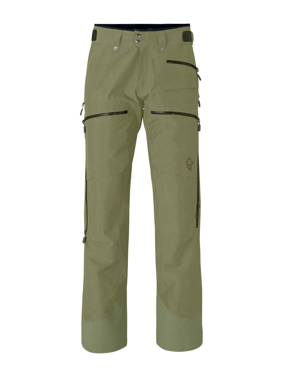 Norrona lofoten Gore-Tex Insulated Pants M's, deep lichen green - Bild 1