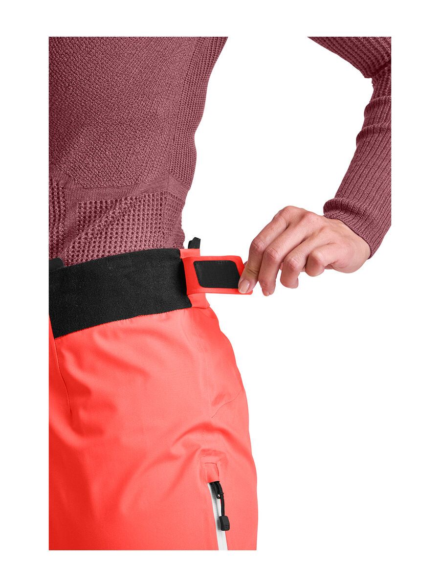 Ortovox 3L Ortler Pants W, coral - Bild 4
