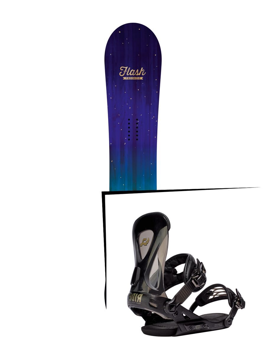 Set: goodboards Flash Long 2016 + Ride Revolt (1178203S) - Bild 1