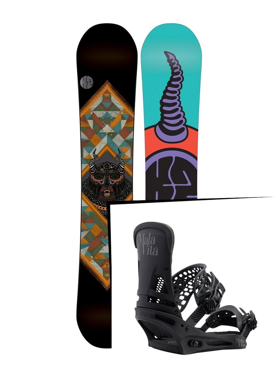 Set: K2 Fastplant 2016 + Burton Malavita (1712843S) - Bild 1