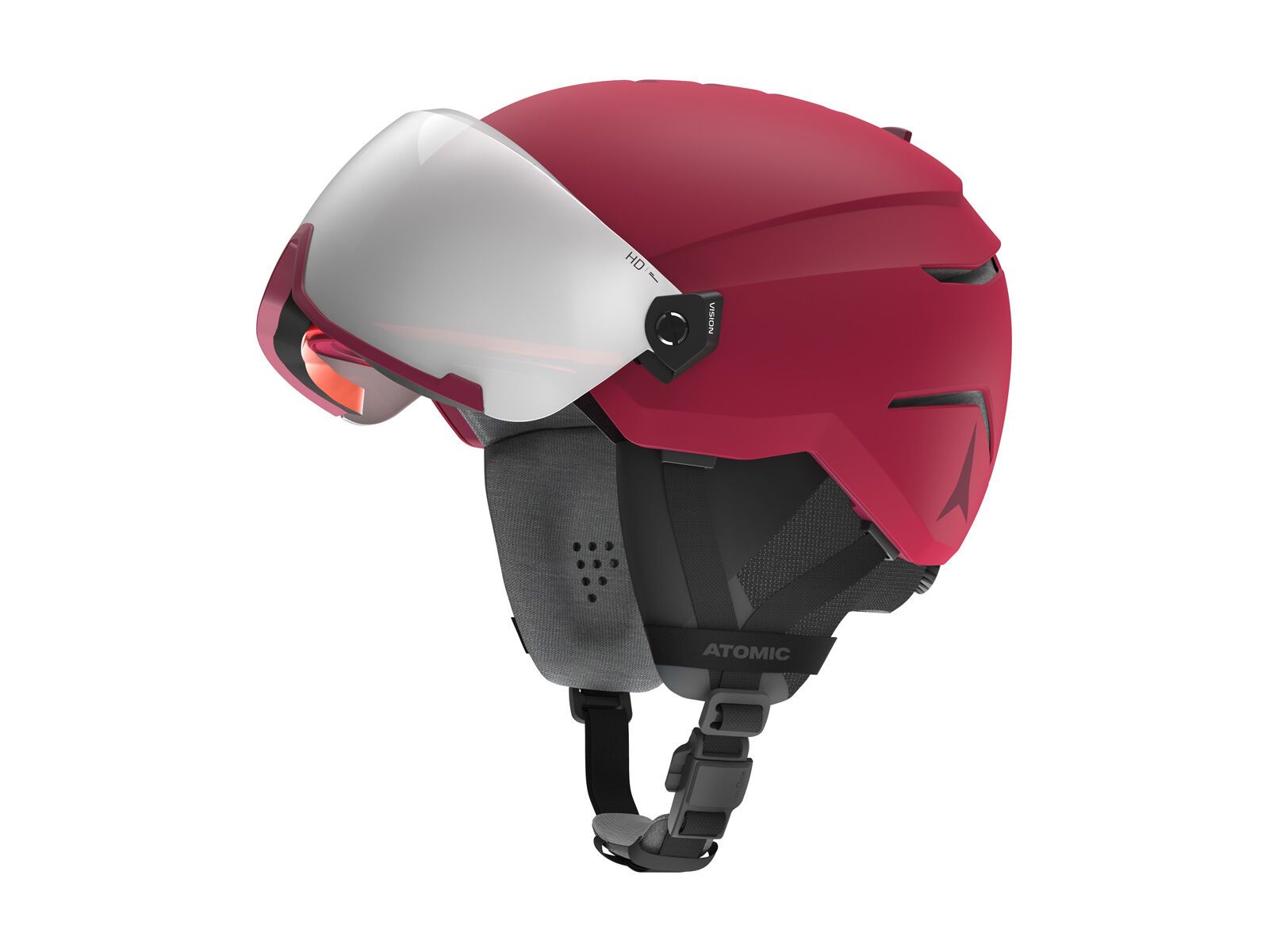 Atomic Savor AMID Visor HD, dark red - Bild 2