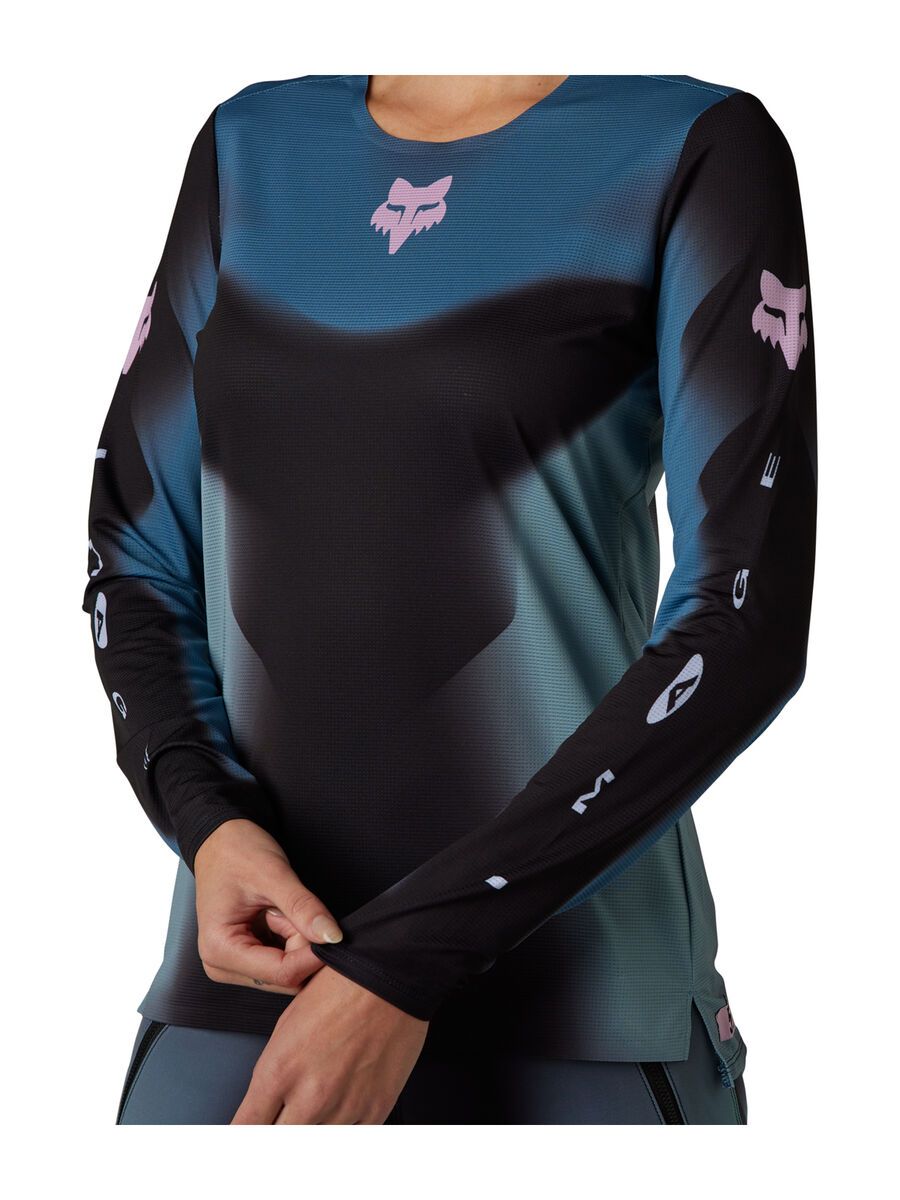 Fox Womens Flexair LS Jersey TS57, black - Bild 6