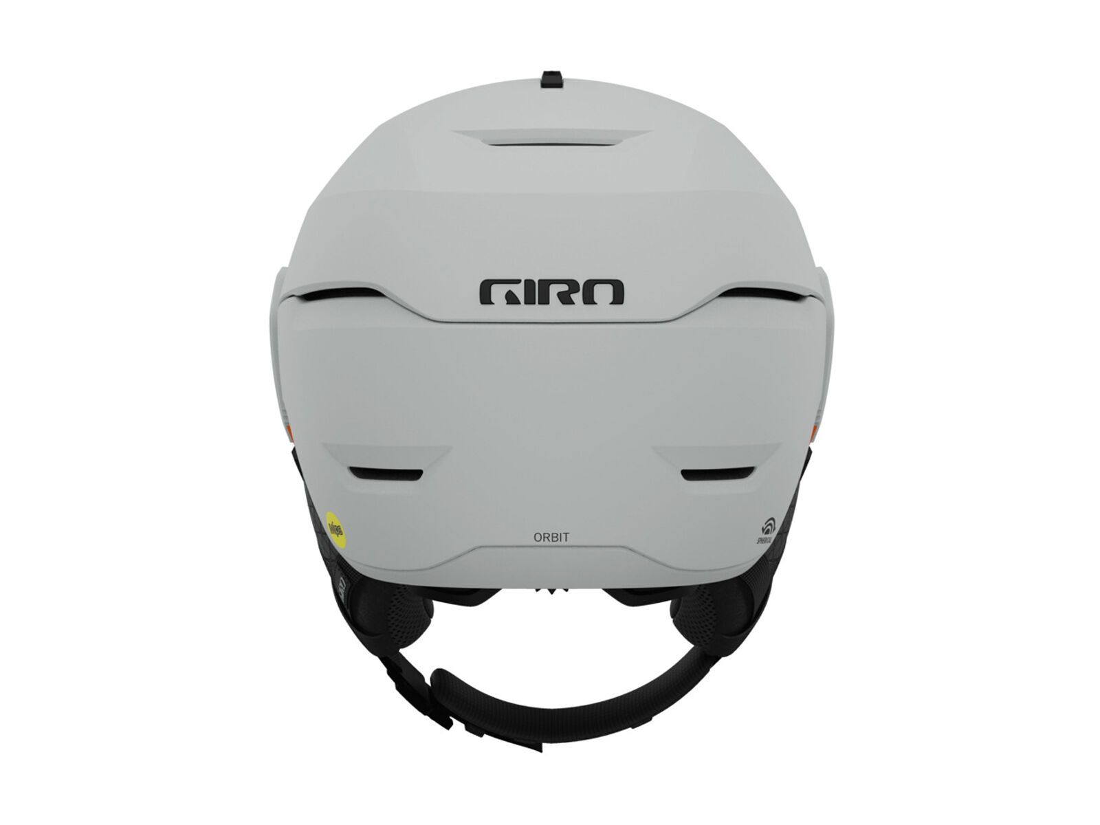 Giro Orbit Spherical MIPS, matte light grey + vivid ember - Bild 5