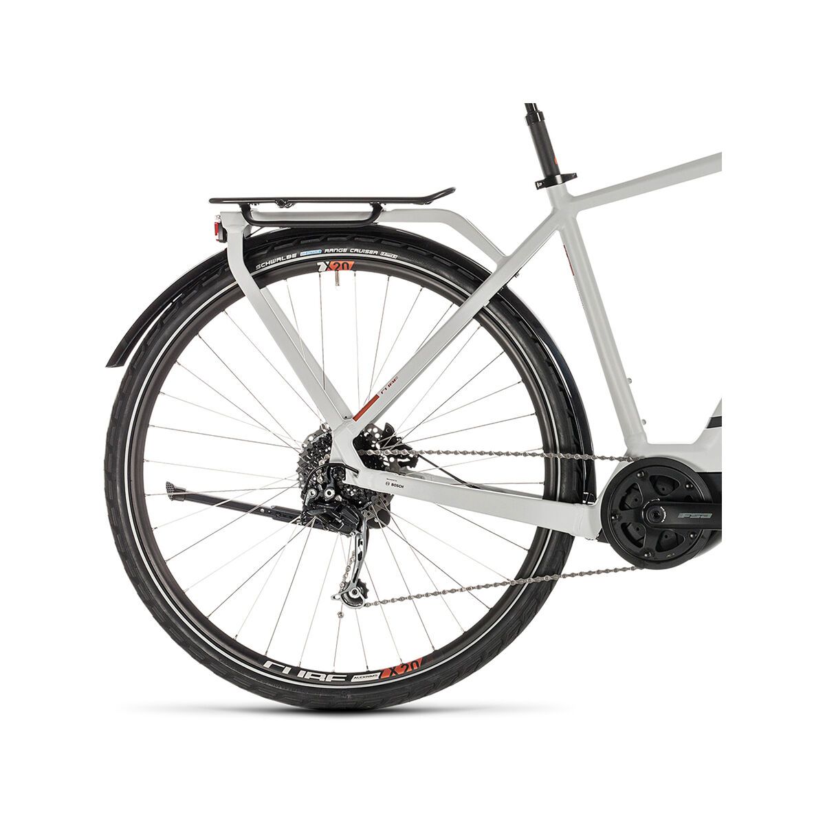 Cube Touring Hybrid 400, grey´n´orange - Bild 4