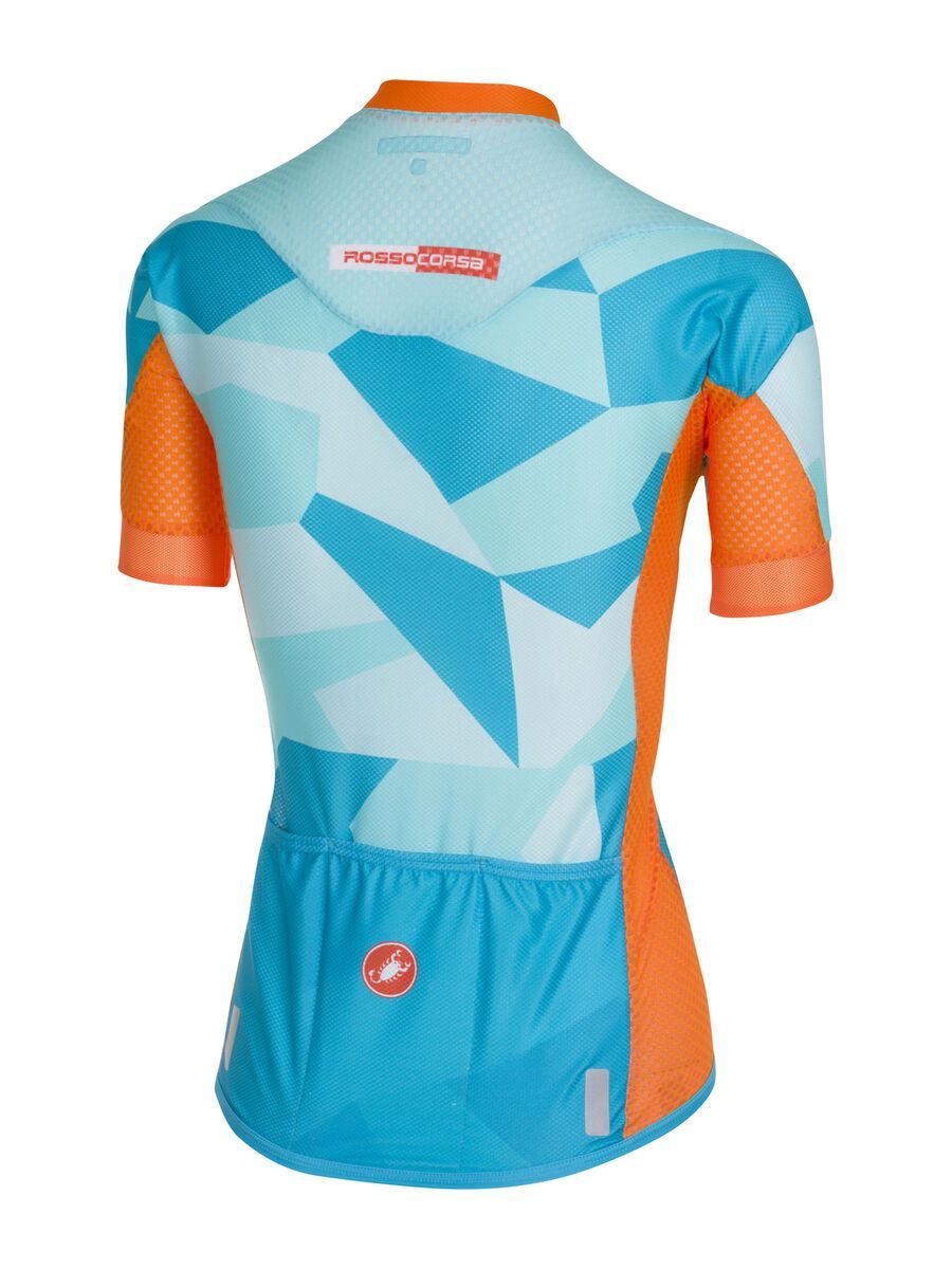 Castelli Climber's W Jersey, sky blue/orange fluo - Bild 2