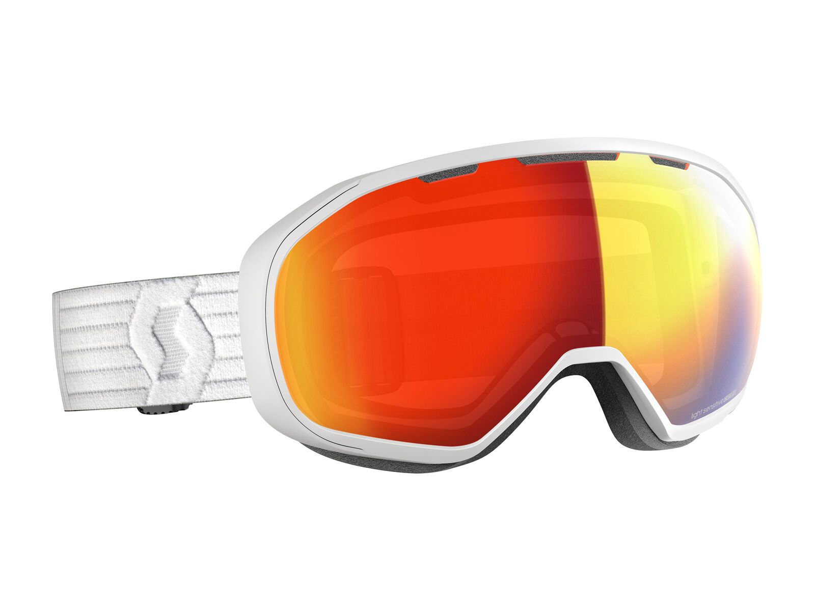 Scott Fix LS, white/Lens: light sensitive red chrome - Bild 1