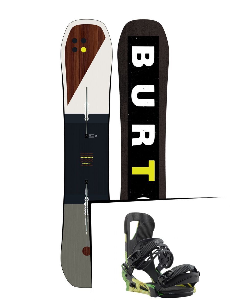 Set: Burton Custom Flying V 2019 +  Cartel (1930909S) - Bild 1