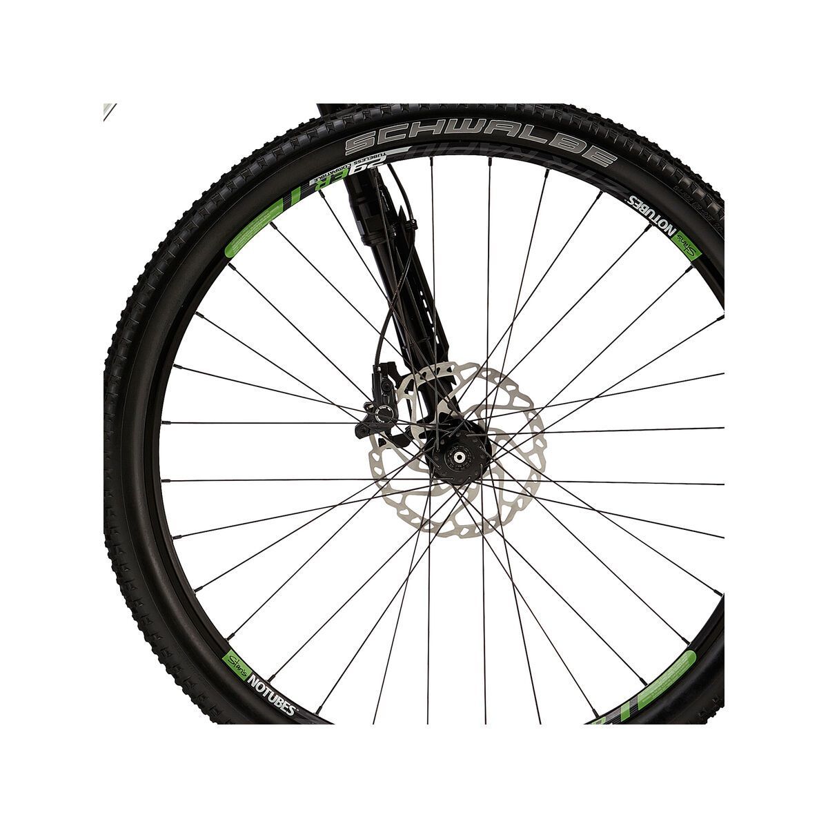 Cannondale F29 5, magnesium white with berzerker green, jet black, gloss - Bild 2