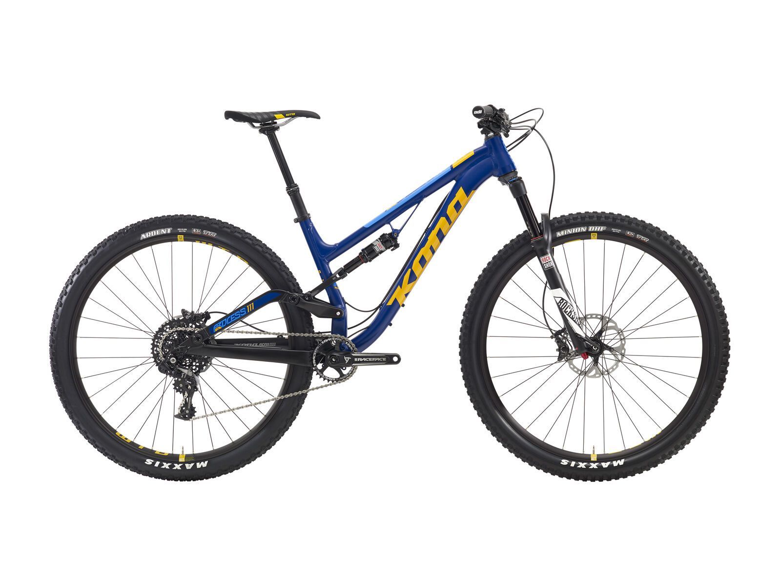 Kona Process 111 DL, matt navy & black w/ gloss yellow & blue decals - Bild 1