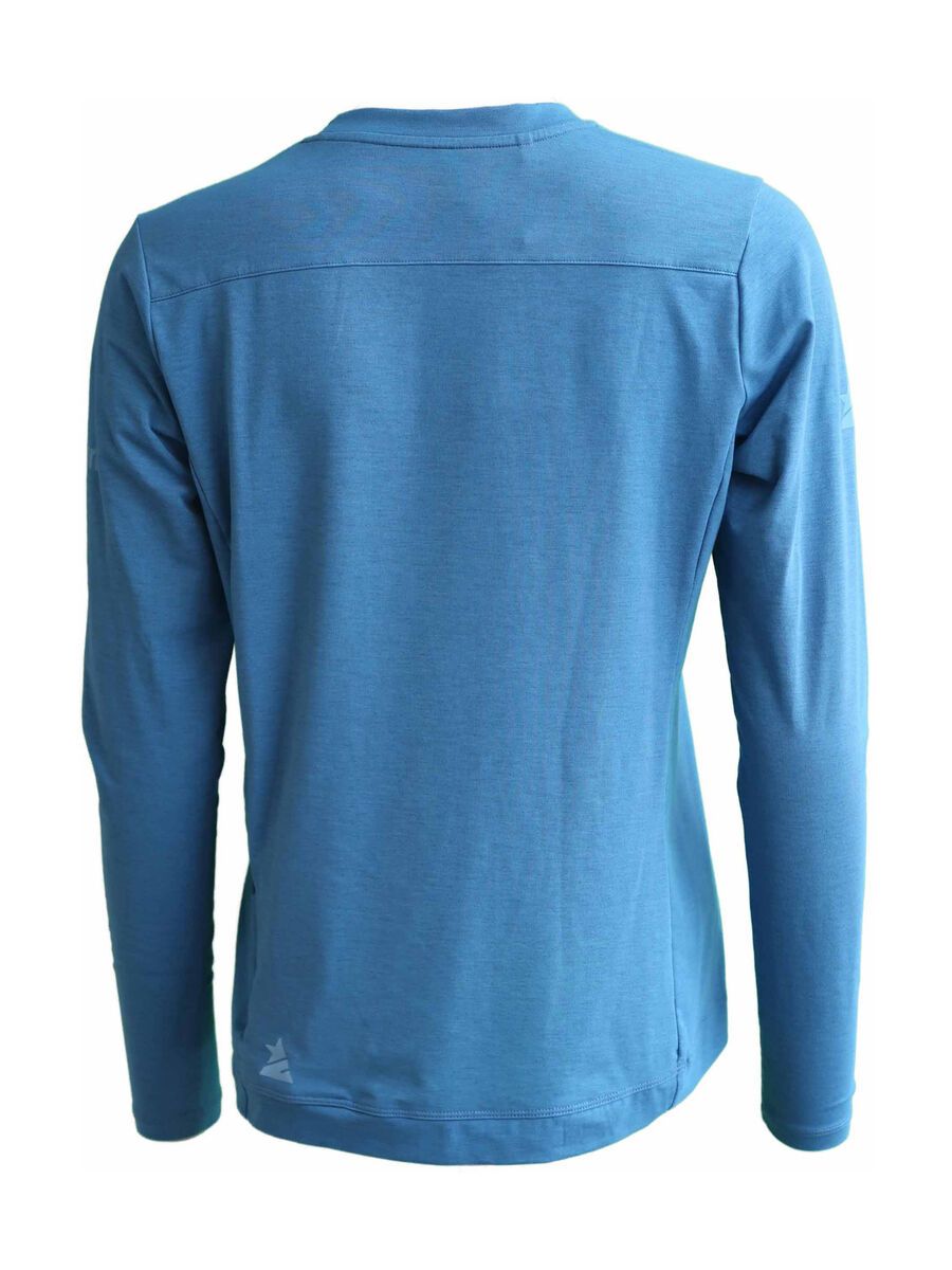 Zimtstern TrailFlowz Shirt LS Wmns, blue steel - Bild 2
