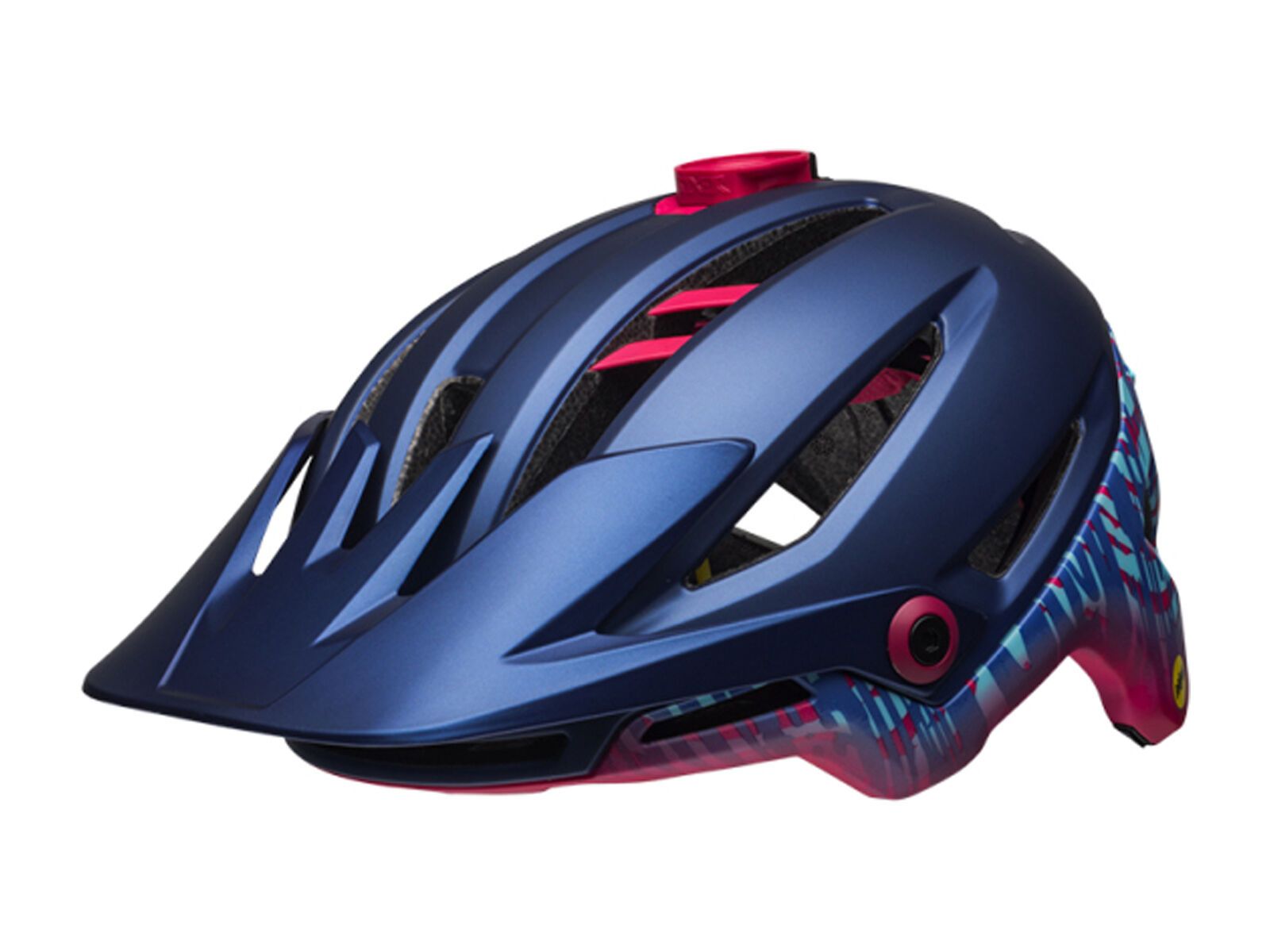 Bell Sixer Joy Ride MIPS, matte navy/cherry fibers - Bild 1