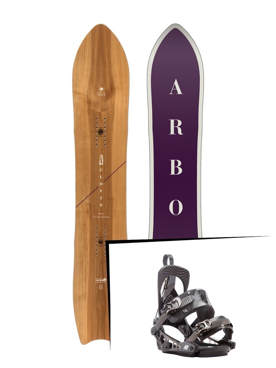 Set: Arbor Clovis Womens 2017 + K2 Cinch Tryst (1728788S) - Bild 1