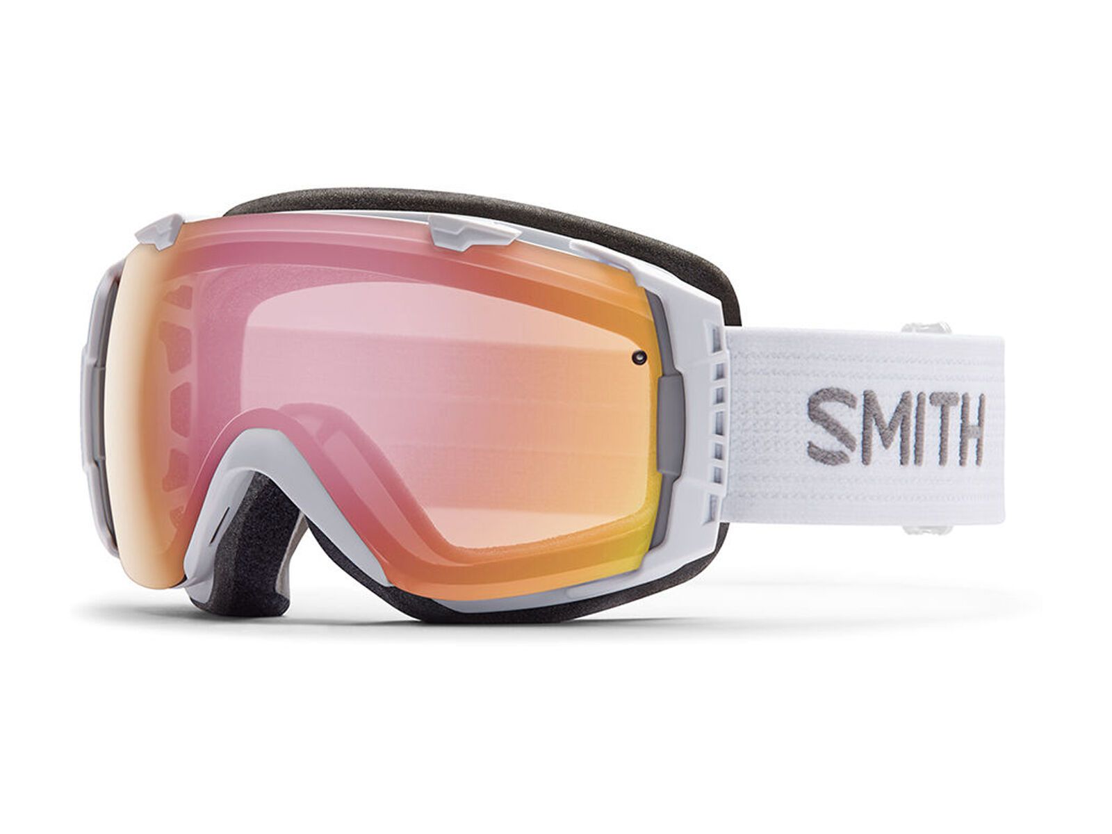 Smith I/O Photochromatisch + Spare Lens, white/red sonsor mirror - Bild 1