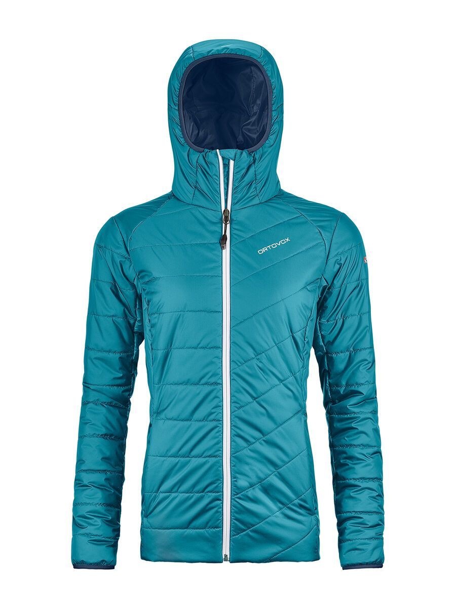 Ortovox Swisswool Piz Bernina Jacket W, aqua - Bild 1