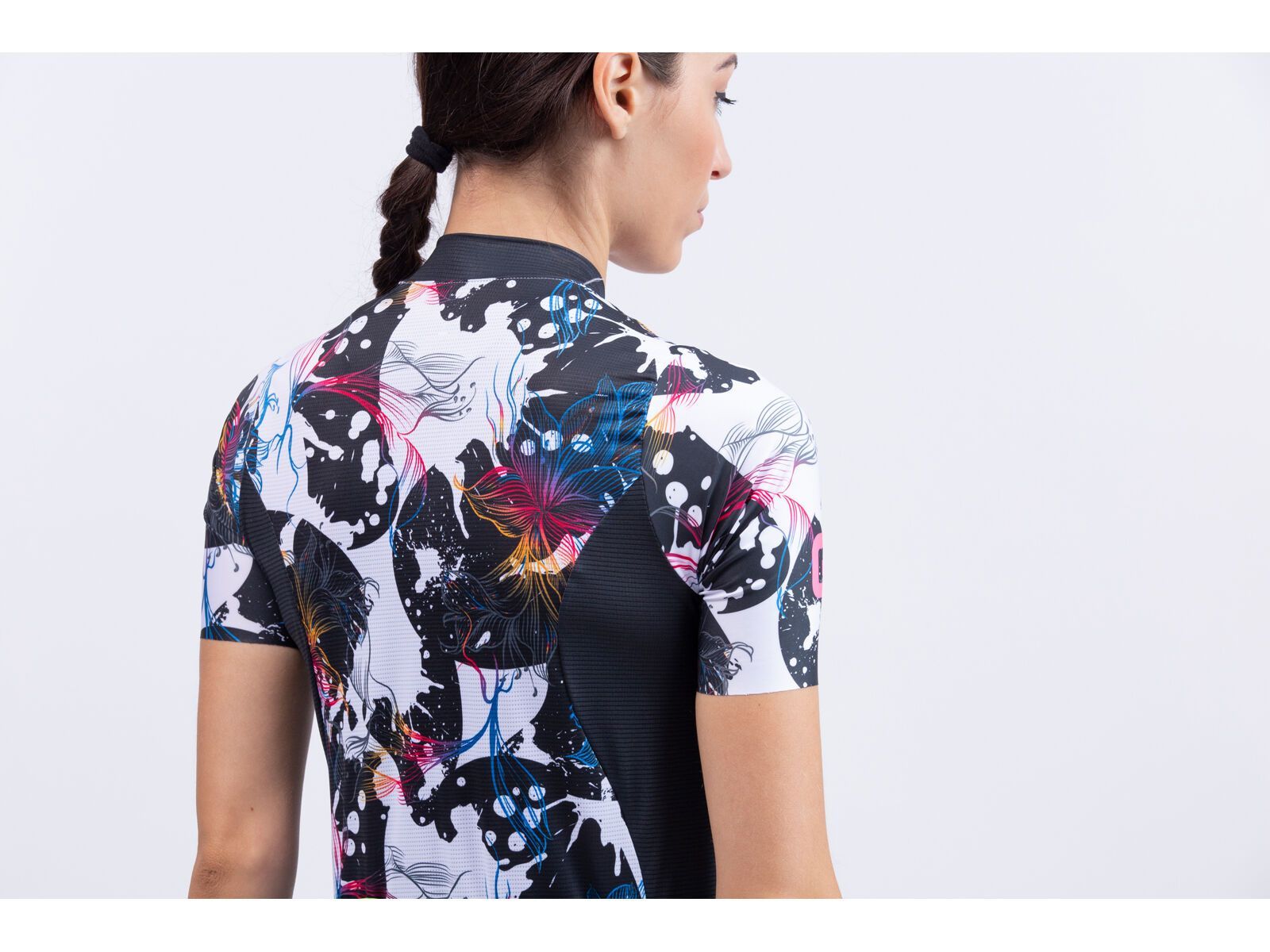 Ale Solid Chios Short Sleeve Lady Jersey, white - Bild 4